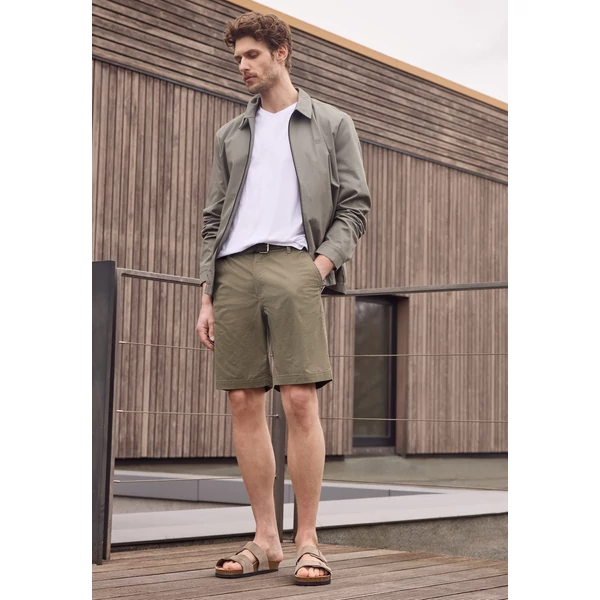 Nadrág - printed chino shorts belt - 2603