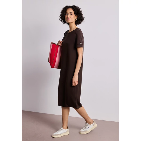 Ruha - T-shirt Dress button Detail so - 2604