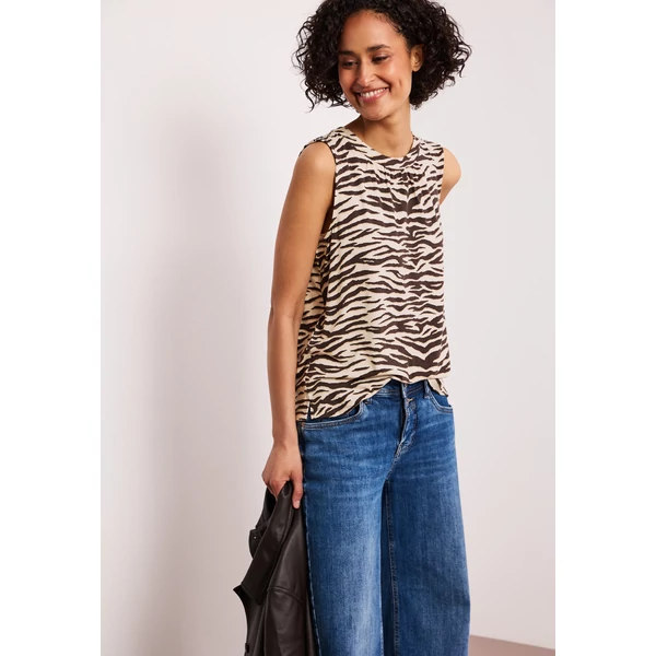 Ing - printed jersey top - 2604