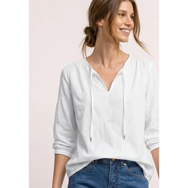 Blúz - Tunic blouse w embroidery - 2604