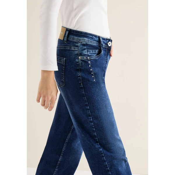 Hosen (ohne Denim) - Style Neele Mid Blue Decorated 2511 WS02