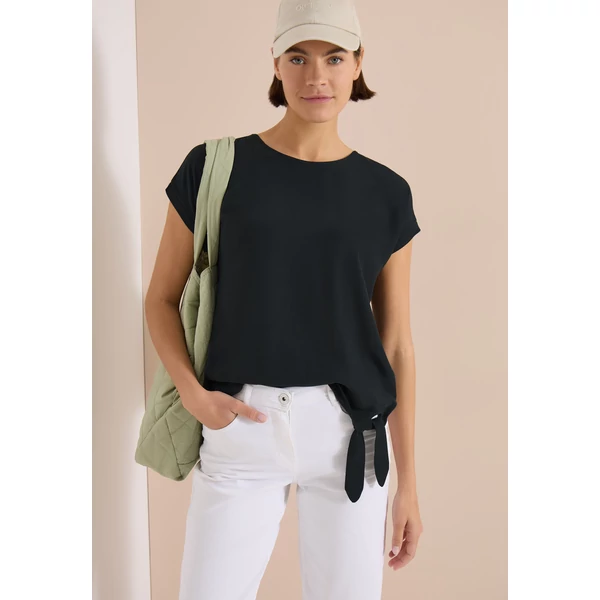 Blúz - Solid Mat Mix Blouse - 2605