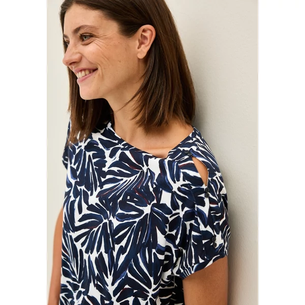 Ing - TOS Medium AOP Cold Shoulder 2506