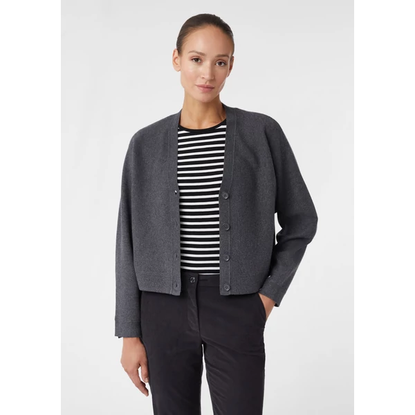Blézer és dzseki indoor -  Viscose blend cardigan with batwing sleeves 2510