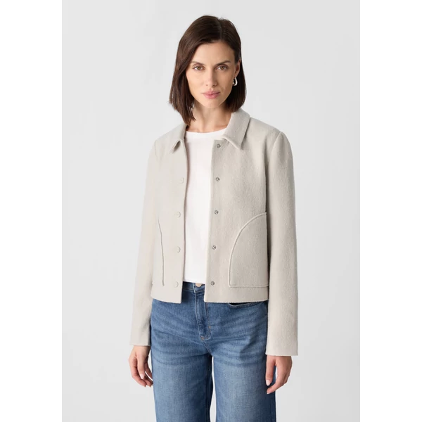 Blézer és dzseki indoor -  Short jacket made from boiled wool 2510