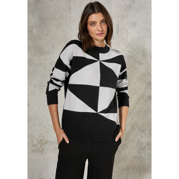 Cosy Geometric Intarsia 2411