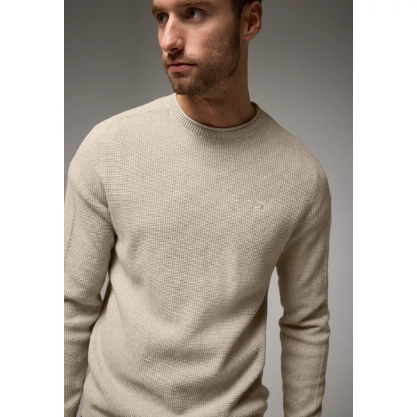 Pulóver - Crewneck pullover with fine st 2412