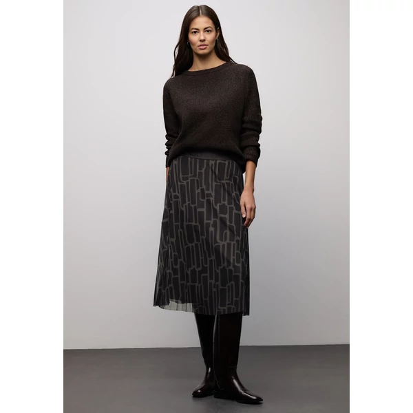 Szoknya - Mesh Plissée Skirt_print 2512