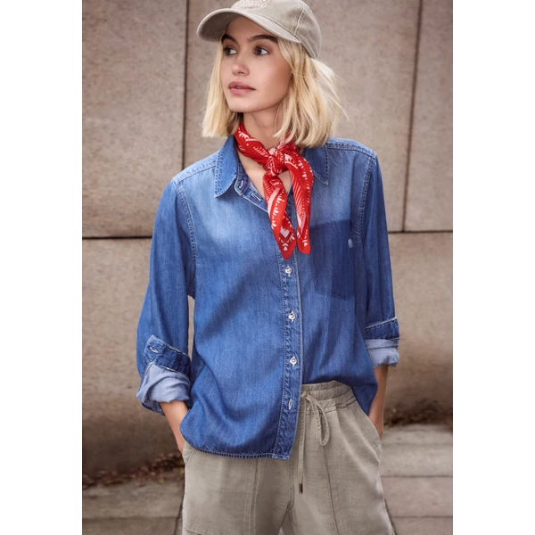 Kieg.ruházat - Printed Cotton Bandana_Red 2603