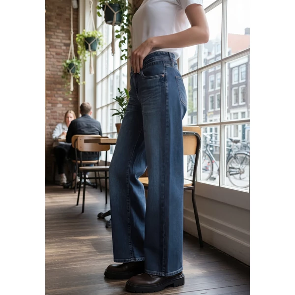 Nadrág - Studio Style Wideleg,mw,mid bl - 2510