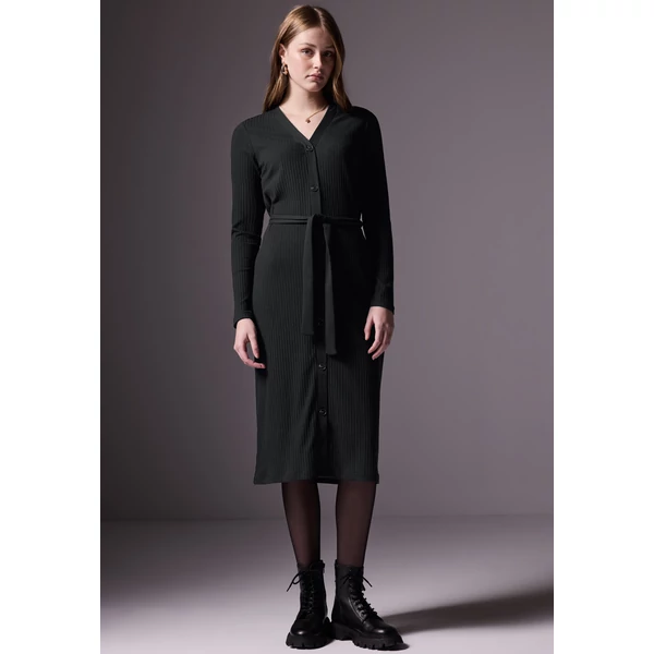 Ruha - Rip button through Dress_solid 2412