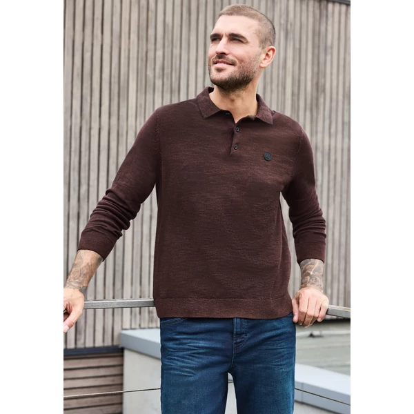 Pulóver - Knitted longsleeve mouline pol - 2608