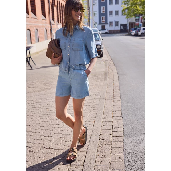Nadrág - SE_Washed Paperbag Shorts HW - 2605