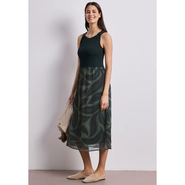 Ruha - LTD QR Mat Mix Chiffon Dress_A - 26FS