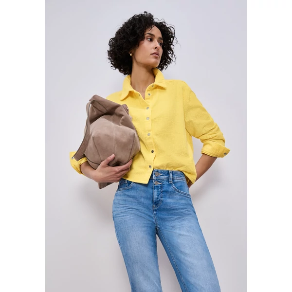 Blúz - Corduroy shirtcollar blouse w 2602