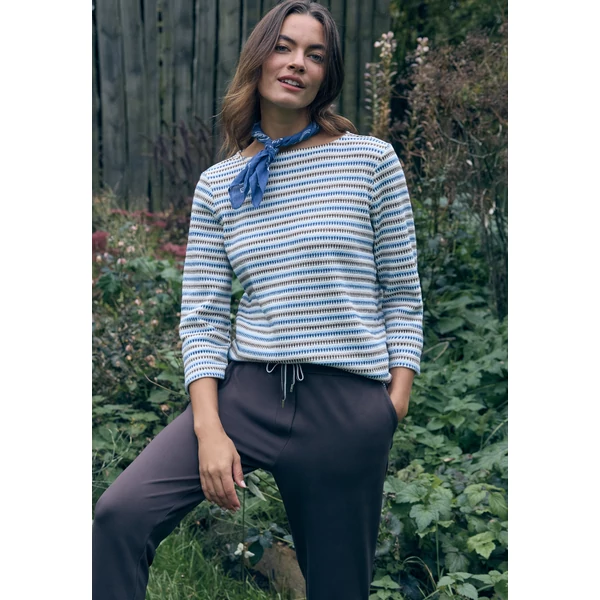 Ing - Multi Stripe Knit T-Shirt 2602