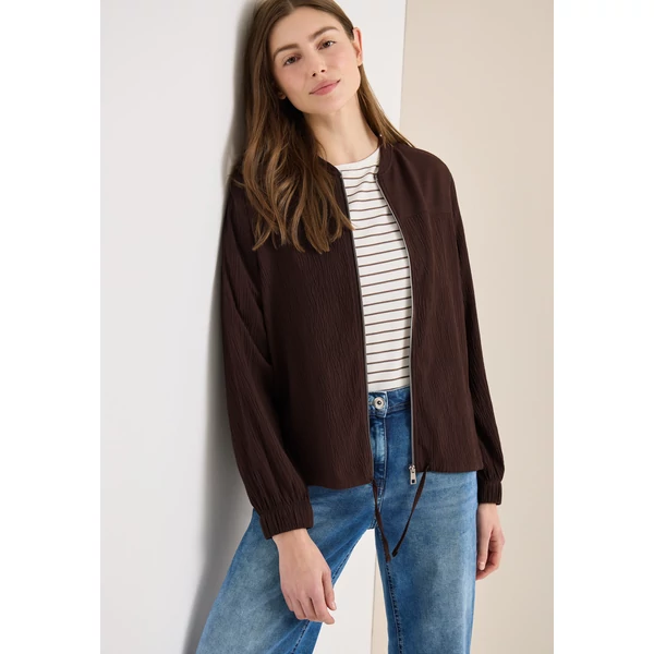 Blúz - Solid Structured Blouse Jacket 2603