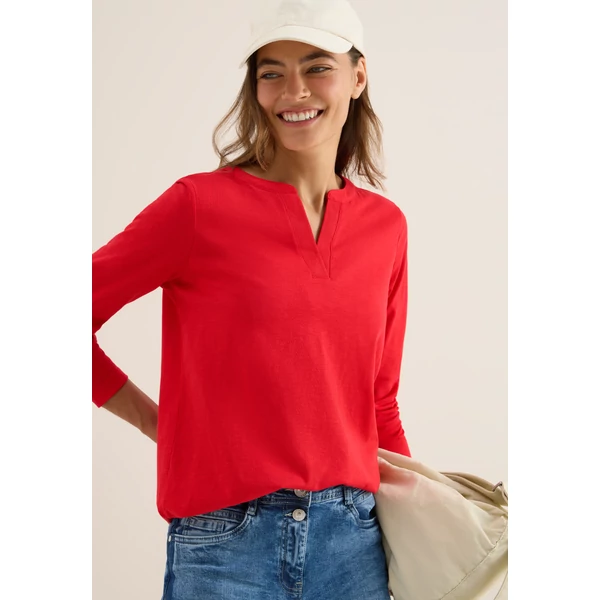 Ing - Solid Split Neck Tunic 2508