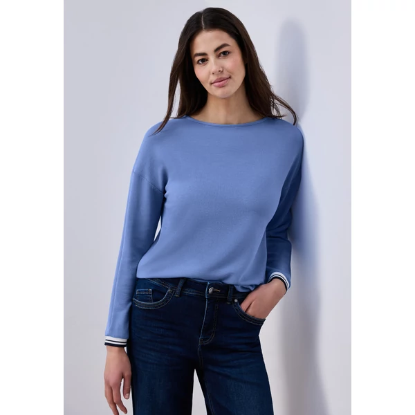 Ing - structure shirt w.stripes cuff 2602