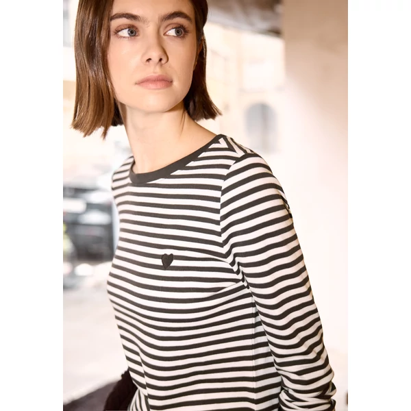 Póló - LTD QR_Studio_striped shirt w. 2602
