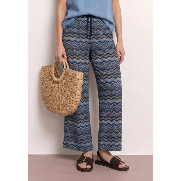 Nadrág - EOS_Style Emee_HW_Wide Leg_AOP - 2606