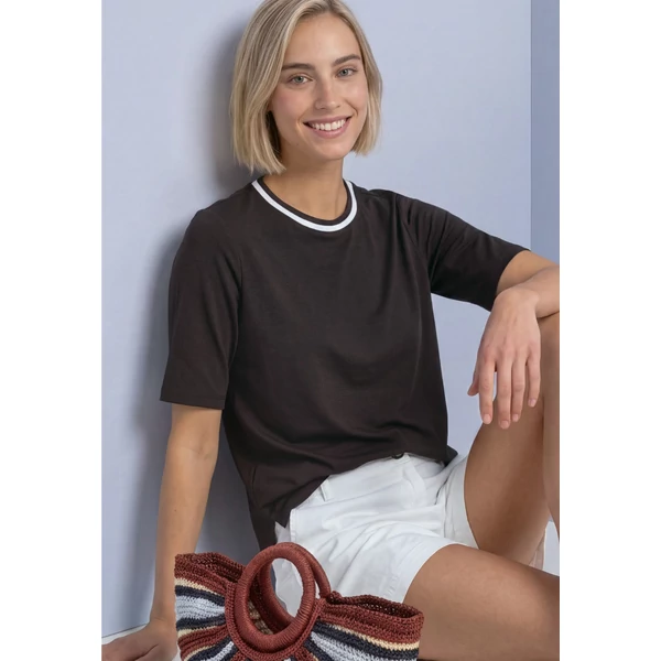 Ing - LTD QR shirt w.kick stripe col - 26HW