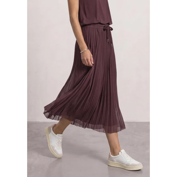 Szoknya - Mesh Plissée jog skirt_solid - 2608