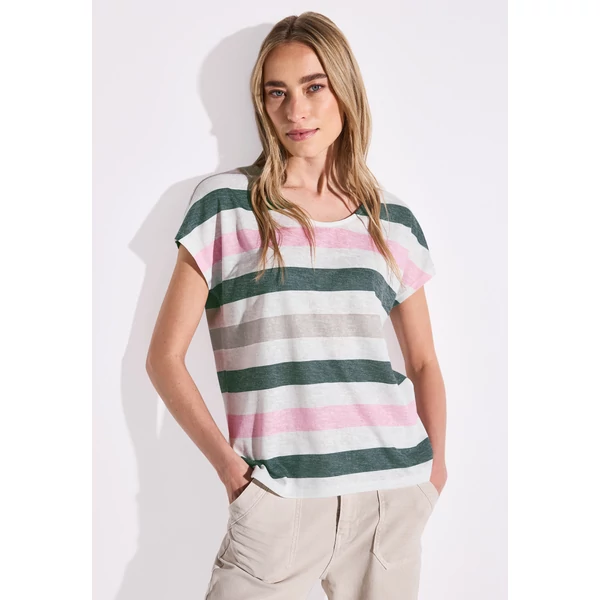 Ing - SOL_big multicolor stripe shir 2504