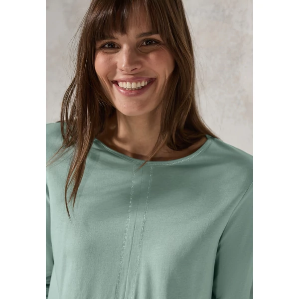 Solid Tunic With Flatlock 2410