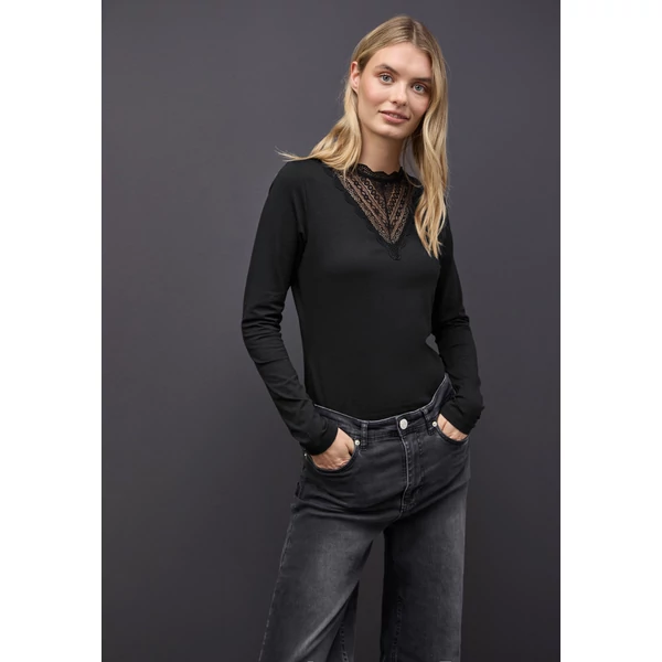 Ing - shirt w.lace insert 2510 WS02