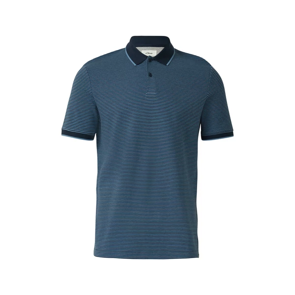 Regular fit - Polóing - S.Oliver - Stripes Blue WSF02