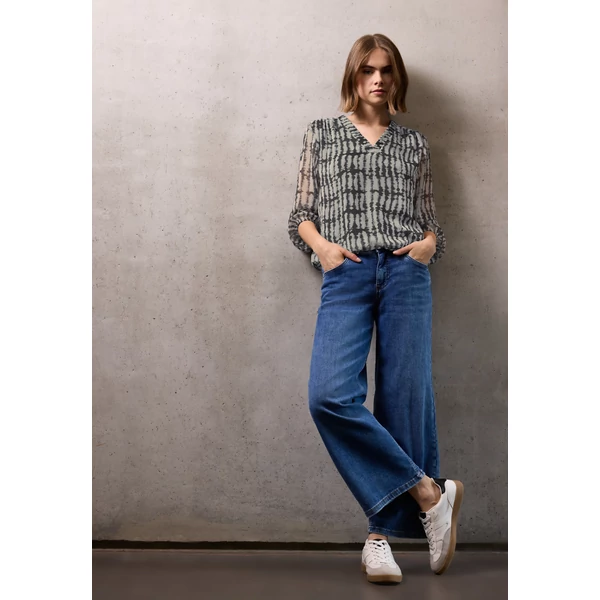 OTLT Blúz-Ing - Vneck Chiffon tunic blouse w g 2507