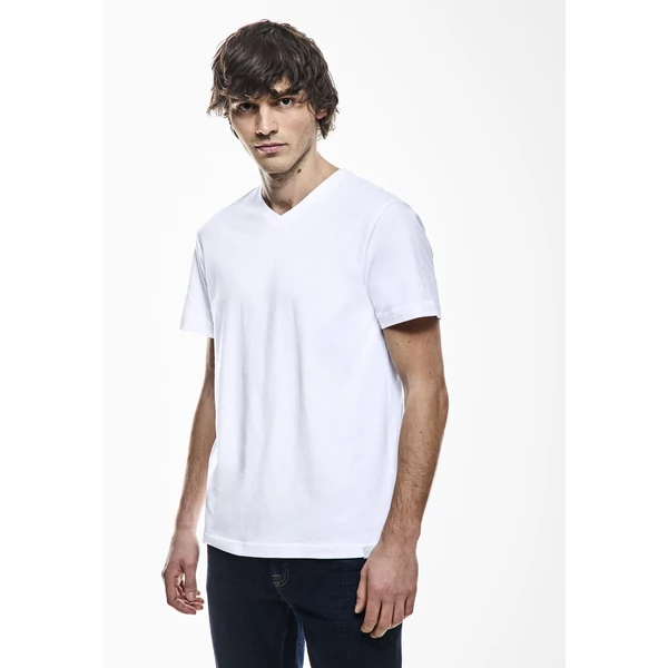 Ing - LOS  Basic V-Neck T-Shirt 24FS
