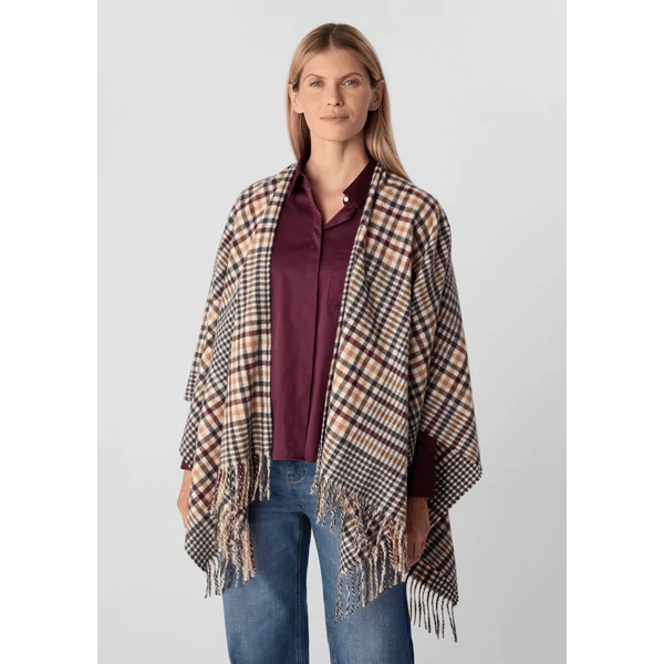 Kieg.ruházat -  Soft poncho with fringes 2510