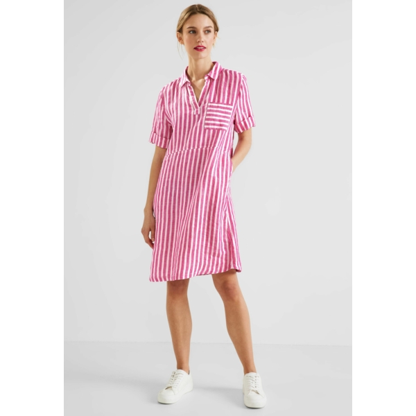 OTLT LS_Yarn Dyed Linen Shirt Dress