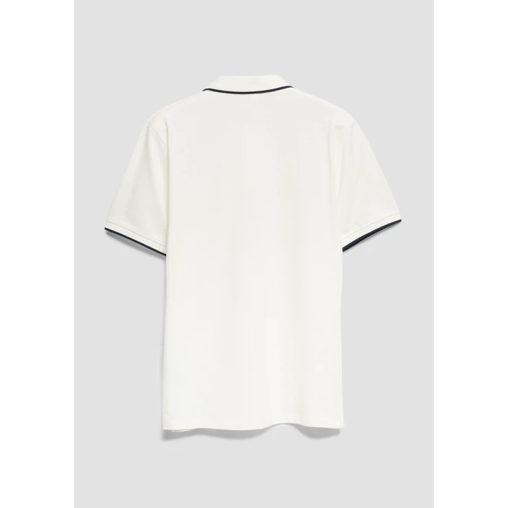 Piqué polo shirt with contrasting details