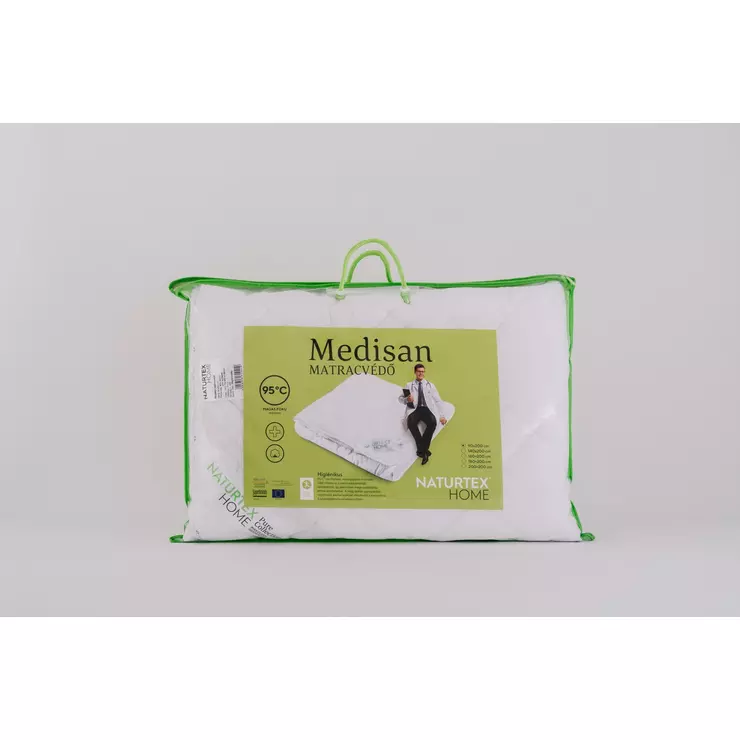 Naturtex Medisan® fehér matracvédő 200x200 cm