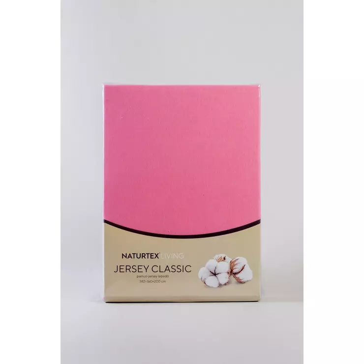 Naturtex Jersey rózsaszín lepedő 70x140 cm