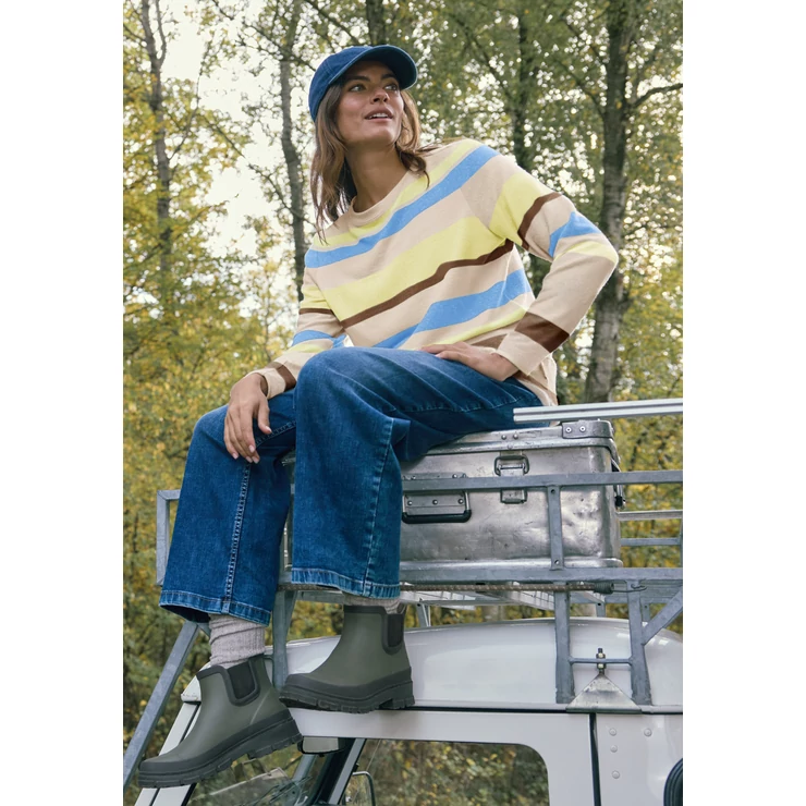 Ing - Cosy Multistripe Boatneck 2601