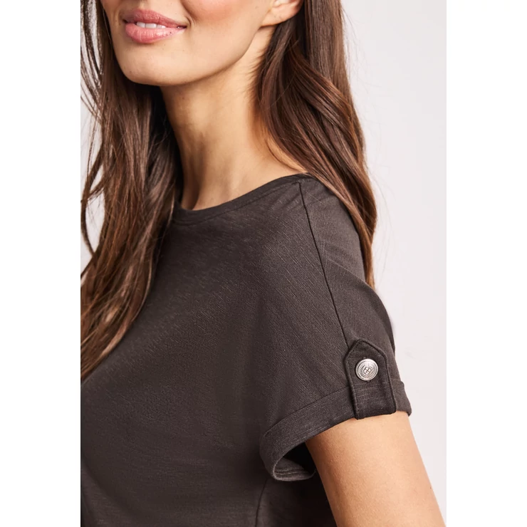 Ing - LTD QR basic shirt w.deco butt - 26FS