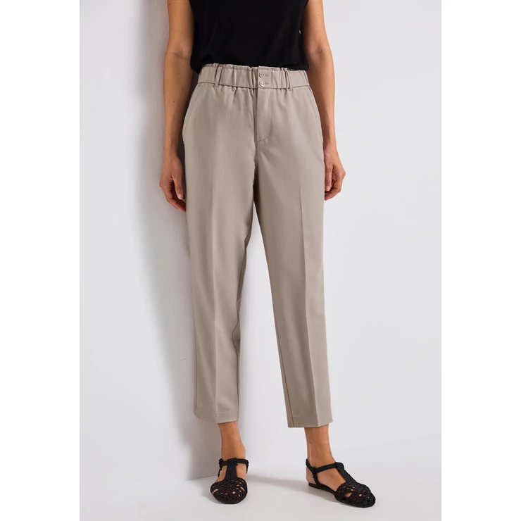 Nadrág - Paperbag Melange HW Slim Leg 2506