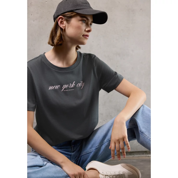 Póló - faded wording shirt 2507