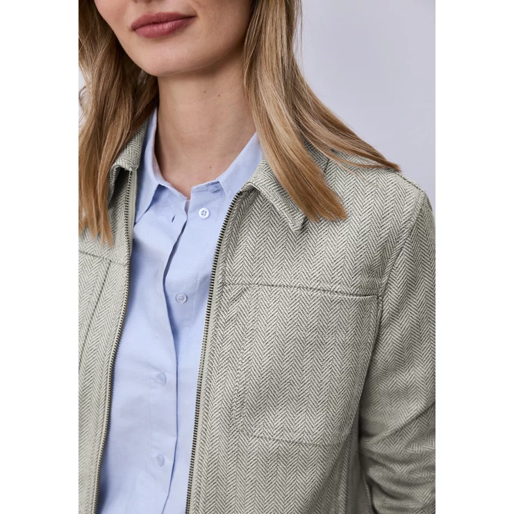 Blézer és dzseki indoor - LTD QR_P_Jacket Polo_Fishbone 2603