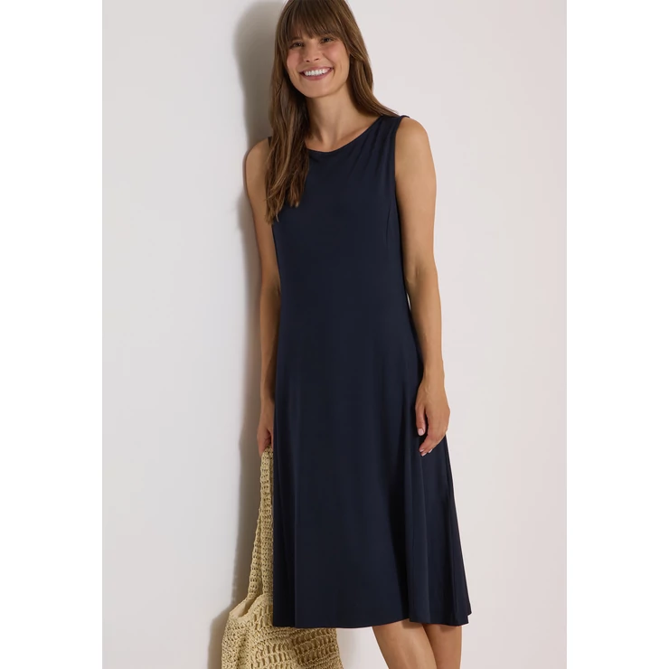 Ruha - Jersey Sleeveless Solid Dress - 2607
