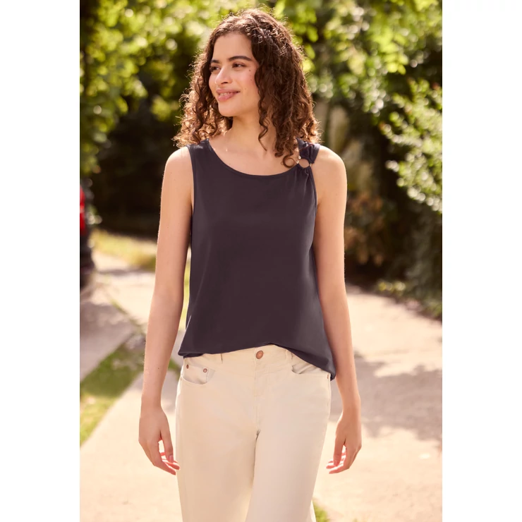 Póló - Studio_Asymmetric top w.deco d - 2607