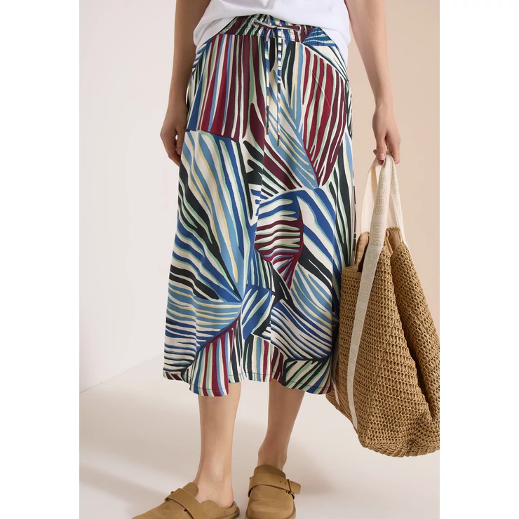 Szoknya - Midi Skirt Multicolor AOP - 2605