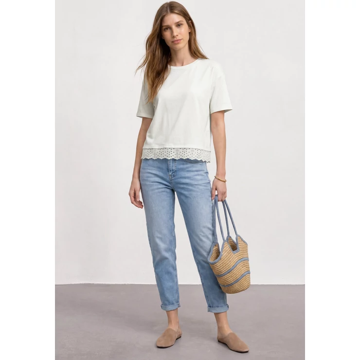 Ing - short shirt w.lace bottom - 2606