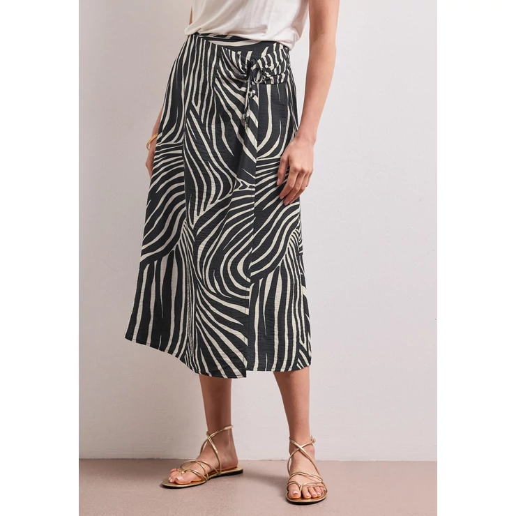 Szoknya - Viscose Wrap Skirt_AOP - 2606