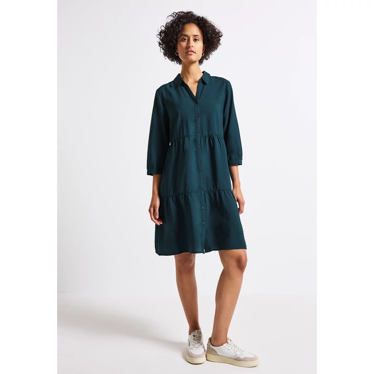 Ruha - Shirt collar Tunic Dress_solid 2507