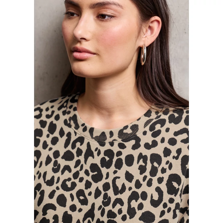 Pulóver - Studio Loose Fit Print Crewnec 2509 WS02